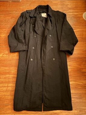 Women’s Plus Size London Fog Black Raincoat (size 22 1/2) - includes liner